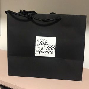 Saks Fifth Avenue Shopping Bag